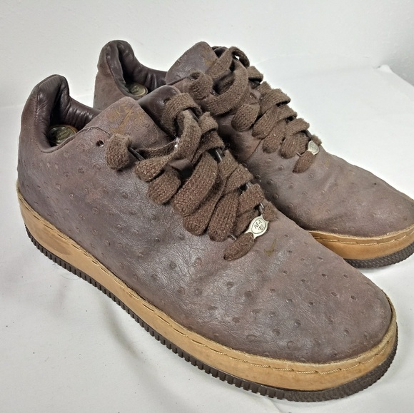 Nike Air Force 1 - Supreme "Ostrich" Baroque Brown - Picture 2 of 8